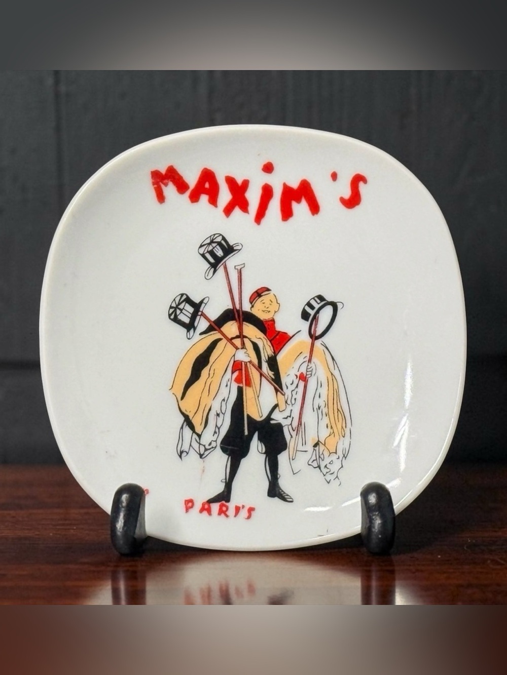 MAXIM’S SEM Paris Small Collectible Plate
